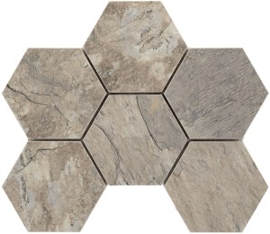 Barwolf Rust Stone Silver Lining KEG-20061 26,1x20 mozaika gresowa imitująca kamień