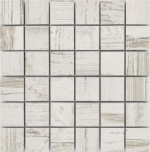 Barwolf Beachhouse Light White KEG-20035 29,8x29,8 mozaika ścienna gresowa imitująca drewno
