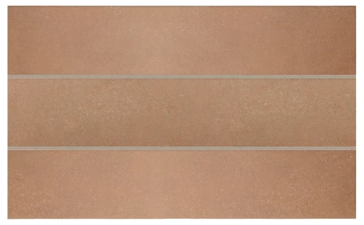 Gresowa płytka, cegiełka imitująca jednolity kamień Equipe Stage Terracotta 6x30