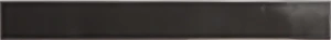 Equipe Vitral Black 5x40 płytka ścienna cegiełka monokolor