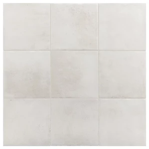 Equipe Raku White 10x10 płytka gresowa imitująca beton