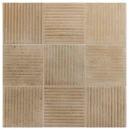 Strukturalna, gresowa, matowa płytka ścienna Equipe Raku Line Sand 10x10