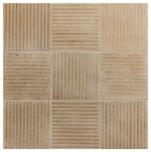 Equipe Raku Line Sand 10x10 płytka gresowa imitująca beton