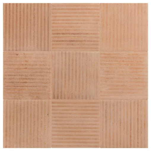 Płytka ścienna, strukturalna imitująca beton Equipe Raku Line Nude 10x10