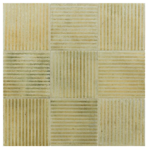 Gresowa, strukturalna płtka ścienna Equipe Raku Line Sage 10x10