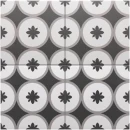 Gresowa płytka patchworkowa w odcieniach czerni, szarości oraz bieli Equipe Rivoli Copenhagen 20x20