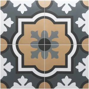 Equipe Rivoli Monaco Gris 20x20 płytka gresowa patchworkowa