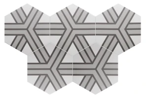 Equipe Coimbra Alpha 17,5x20 patchworkowa heksagonalna płytka gresowa