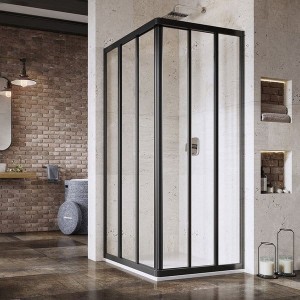 Ravak Supernova ASRV3-75 15V303R2Z1 kabina prysznicowa 75x90x198 narożna czarna 