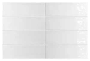 Equipe Fango Blanc Gloss 5x15 gresowa rustykalna płytka ścienna