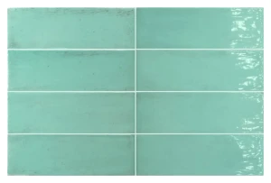 Equipe Fango Aquamarine Gloss 5x15 gresowa rustykalna płytka ścienna