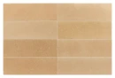Rustykalna, gresowa płytka cegiełka Equipe Fango Natural 5x15 w kolorze beżowym