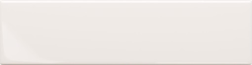 Płytka ścienna w kolorze białym, połysk Tubądzin Masovia Bianco Gloss 7,8x29,8