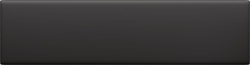 Płytka ścienna w kolorze czarnym, w matowym wykończeniu Tubądzin Masovia Nero Matt 7,8x29,8