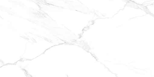 Płytka gresowa imitująca biały marmur z szarą żyłą Halcon Naos Blanco Mate 60x120