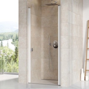 Ravak Chrome CSD1-80 0QV40100Z1 drzwi prysznicowe uchylne 80x195 białe 