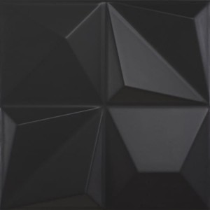 Dune Multishapes Black 25x25 187347 płytka ścienna