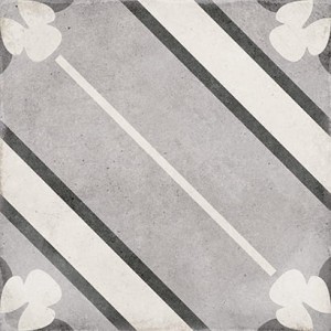 Equipe Art Nouveau Inspire Grey 20x20 płytka gresowa patchwork