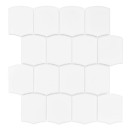 Gresowa mozaika dekoracyjna Dunin Arcado White Matt 25,6x29,2