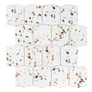 Gresowa mozaika imitująca lastryko Dunin Arcado Terrazzo Matt 25,6x29,2