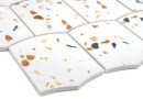 Gresowa mozaika imitująca lastryko Dunin Arcado Terrazzo Matt 25,6x29,2