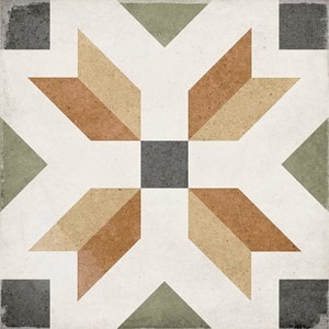 Equipe Art Nouveau Empire Colour 20x20 płytka gresowa patchwork