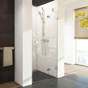 Ravak Brilliant BSD2-80 A-P 0UP4AA00Z1 drzwi prysznicowe uchylne 80x195 chrom 