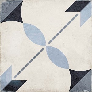 Equipe Art Nouveau Arcade Blue 20x20 płytka gresowa patchwork