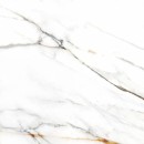 Płytka gresowa biała ze złotą żyłą, imitująca marmur Colorker Calacatta Gold White 223527 120x120