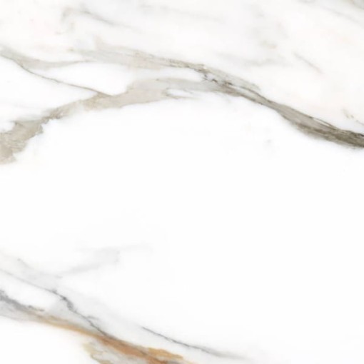 Płytka gresowa biała ze złotą żyłą, imitująca marmur Colorker Calacatta Gold White 223587 59,5x59,5