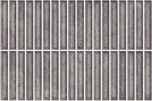 Mozaika dekoracyjna w kolorze szarym Paradyż Ceramika Monpelli Ash Murano 19,8x29,8