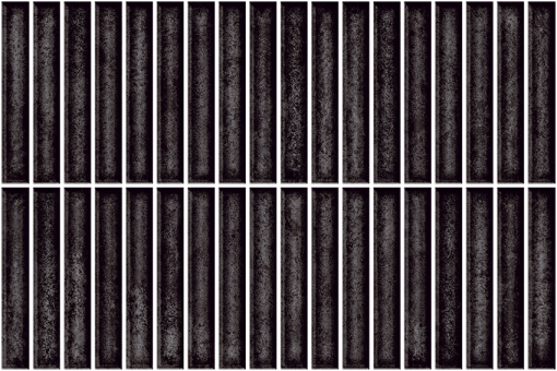 Mozaika dekoracyjna w kolorze czarnym Paradyż Ceramika Monpelli Black Murano 19,8x29,8