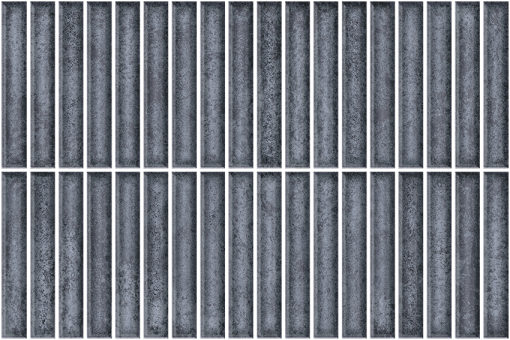 Mozaika dekoracyjna w kolorze niebieskim Paradyż Ceramika  Monpelli Black Murano 19,8x29,8