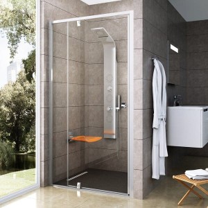 Ravak Pivot PDOP2-100 03GA0C00Z1 drzwi prysznicowe uchylne 100x190 polerowane alu