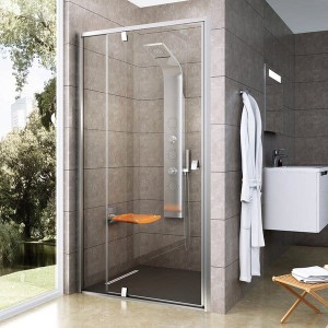 Ravak Pivot PDOP2-100 03GA0U00Z1 drzwi prysznicowe uchylne 100x190 satynowe