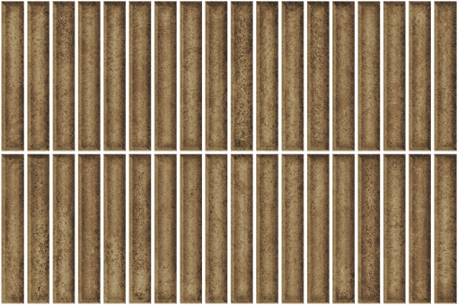Mozaika dekoracyjna w kolorze brązowym Paradyż Ceramika Monpelli Ochra Murano 19,8x29,8