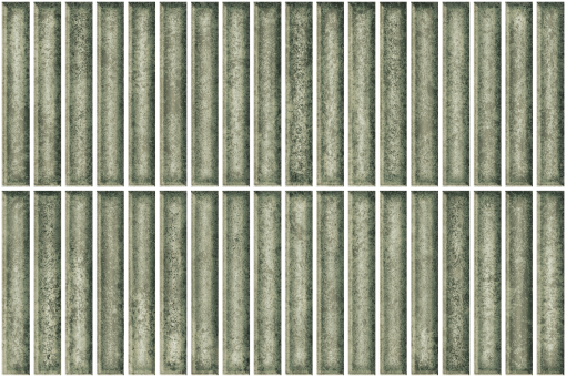 Mozaika dekoracyjna w kolorze zielonym Paradyż Ceramika Monpelli Olive Murano 19,8x29,8