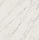 Płytka gresowa szkliwiona imitująca marmur, w kolorze białym z żyłami, powierzchnia poler Paradyż Ceramika Elite White Poler 59,8x59,8
