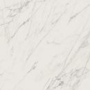 Płytka gresowa szkliwiona imitująca marmur, w kolorze białym z żyłami, powierzchnia poler Paradyż Ceramika Elite White Poler 59,8x59,8
