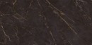 Płytka gresowa imitująca marmur, czarna ze złotymi żyłami, powierzchnia matowa Paradyż Ceramika Carrastone Black Mat 59,8x119,8