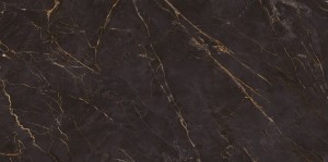Paradyż Ceramika Carrastone Black Mat 59,8x119,8 imitacja marmuru