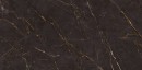 Płytka gresowa imitująca marmur, czarna ze złotymi żyłami, powierzchnia matowa Paradyż Ceramika Carrastone Black Mat 59,8x119,8