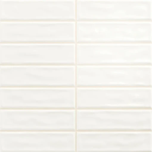 Vilar Albaro Sticks White 20x20 strukturalna płytka ścienna