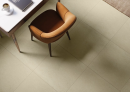 Płytki podłogowe, imitujące beton, w kolorze beżowym Paradyż Ceramika Bergdust Beige Mat