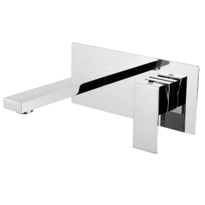 Invena Bateria umywalkowa podtynkowa Paros chrom BP-09-U01-L