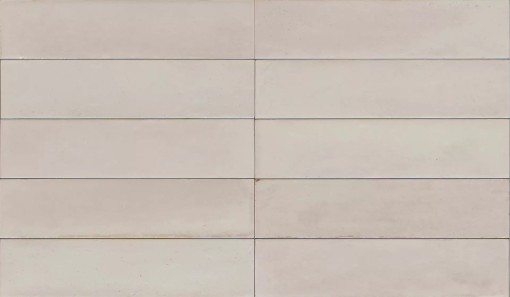 Gresowa płytka cegiełka Hiszpańskiego producenta Marazzi z serii Lume w kolorze Bone Lux 6x24 MP8Y. Kremowa/beżowa rustykalna płytka ścienna