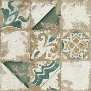 El Molino Memory Verde Mat Rect. 58x58 rustykalna dekoracyjna płytka podłogowa