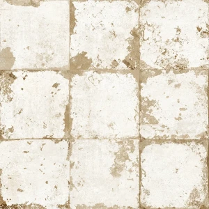 El Molino Memory Base Blanco Brillo Rect. 58x58 rustykalna dekoracyjna płytka podłogowa