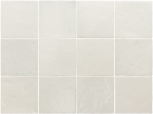 Equipe Menorca White 10x10 biała płytka ścienna