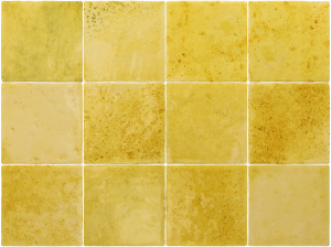 Equipe Menorca Lime 10x10 żółta płytka ścienna